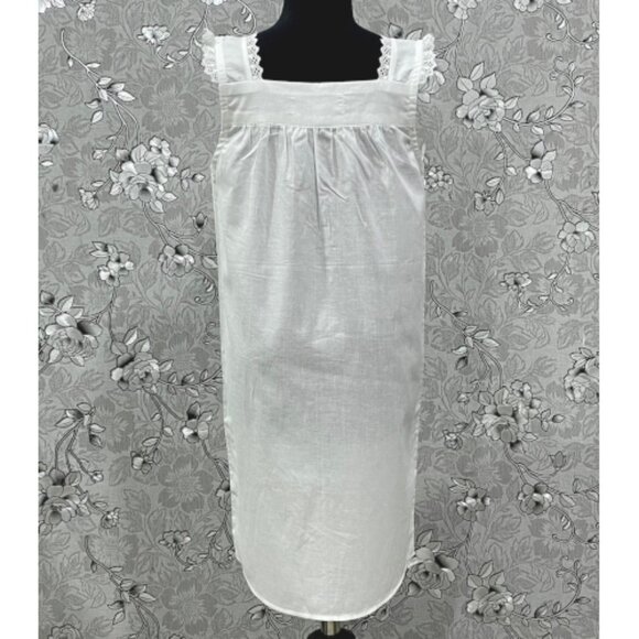 SoieRose Girls Victorian 100% Cotton Nightgown | Heirloom Lace Sleepwear-SR-1234 - Picture 5 of 6